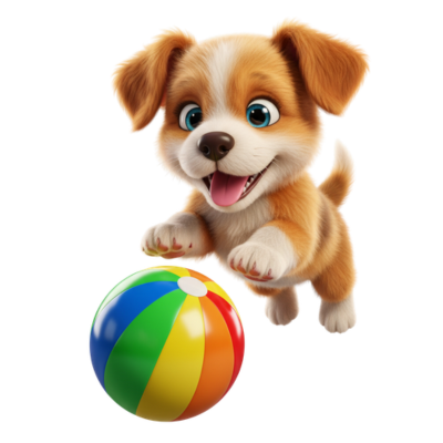 Dogs-Puppies Cartoon Graphics-PNG