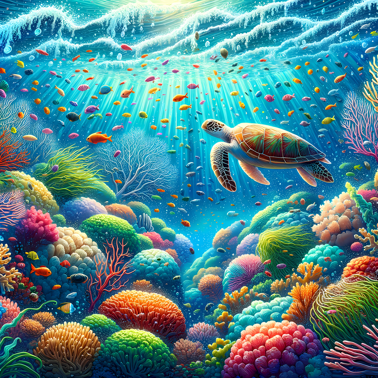 Ocean Graphic Card Templates-PNG