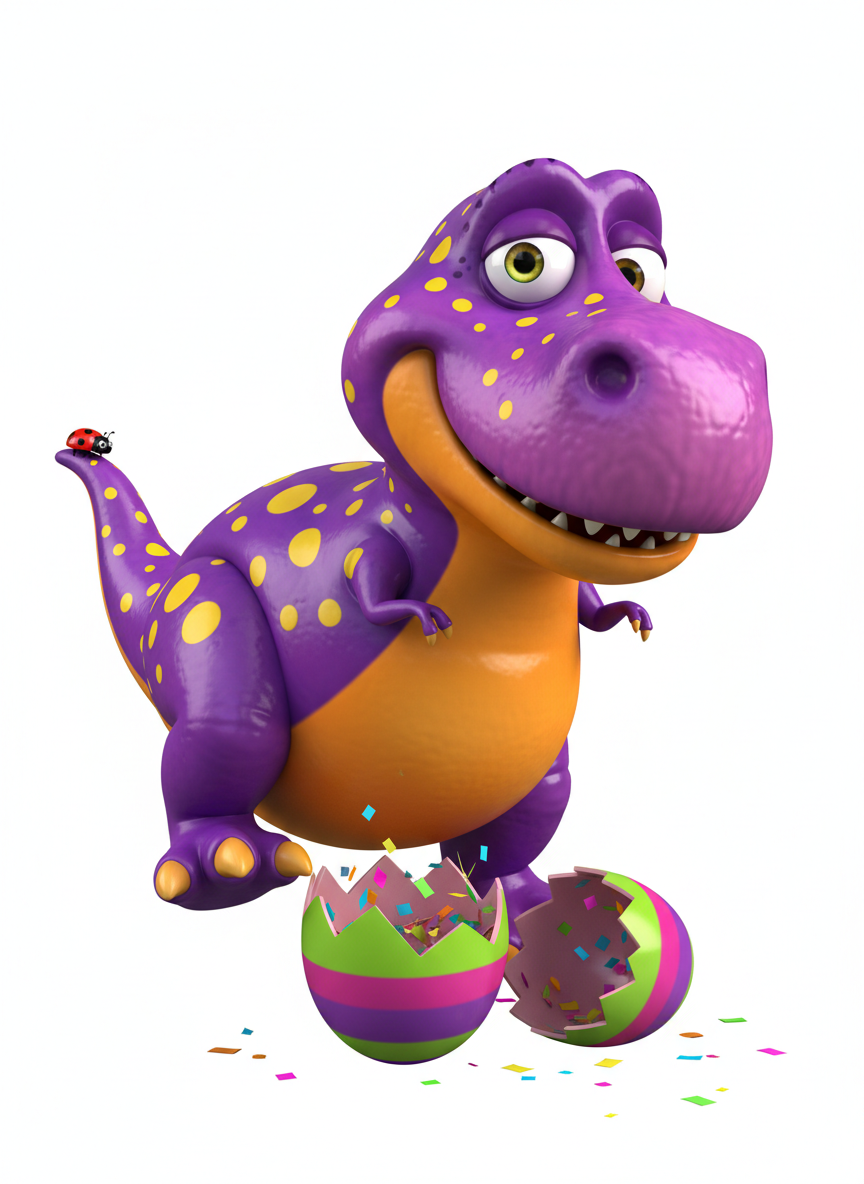 Dinosaur Cartoon Graphics-PNG