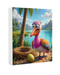 Tropical 3D Cartoon Stork Family Canvas Print Set (5-Piece Collection) (8" x 10")