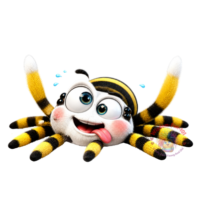 Bearded Foot Spider Transparent PNG Clip Art