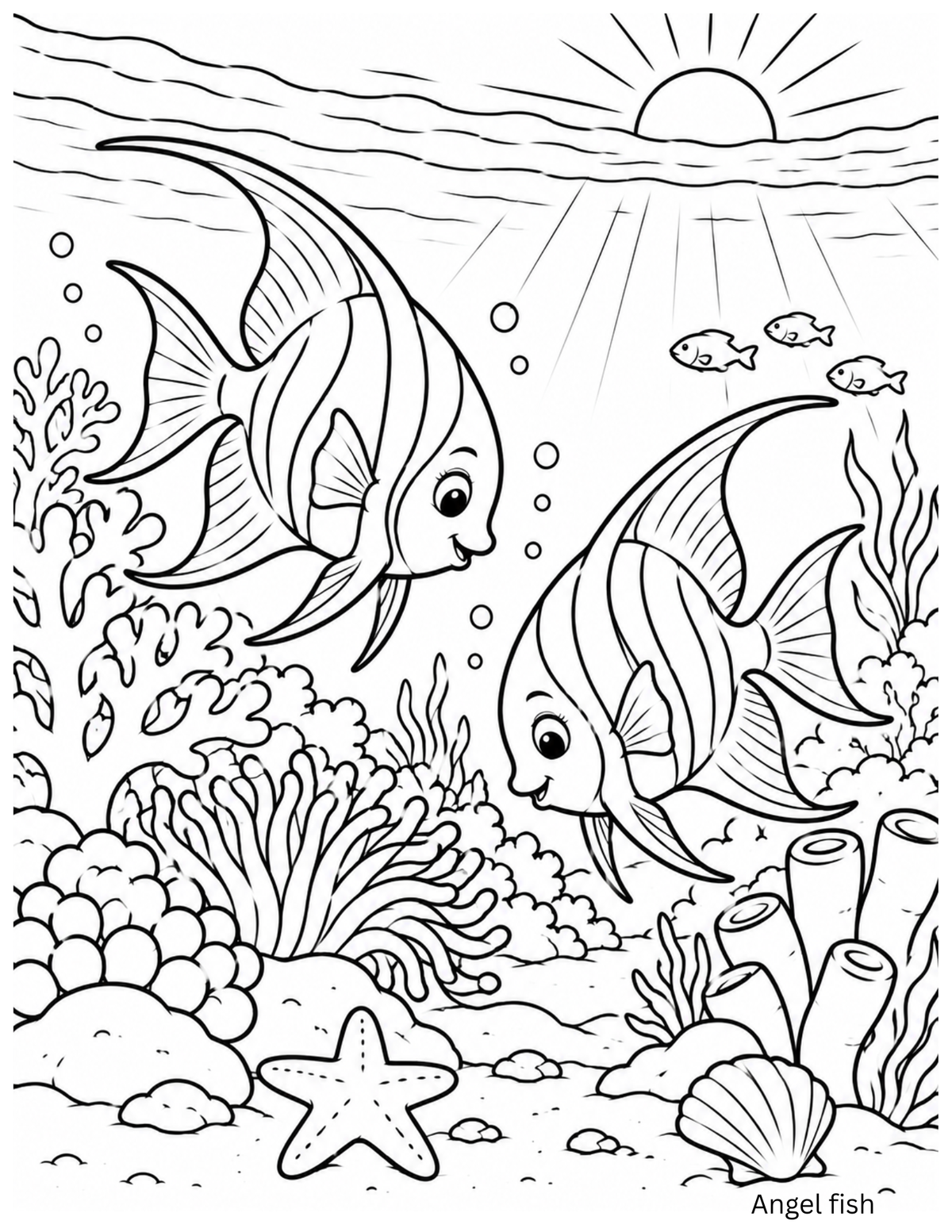 FREE: 10-Page Early Learners Printable Coloring Pack (Ages 4–8) – Instant Download