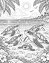 Hidden Treasure Coloring Book: Color, Find & Enter to Win!