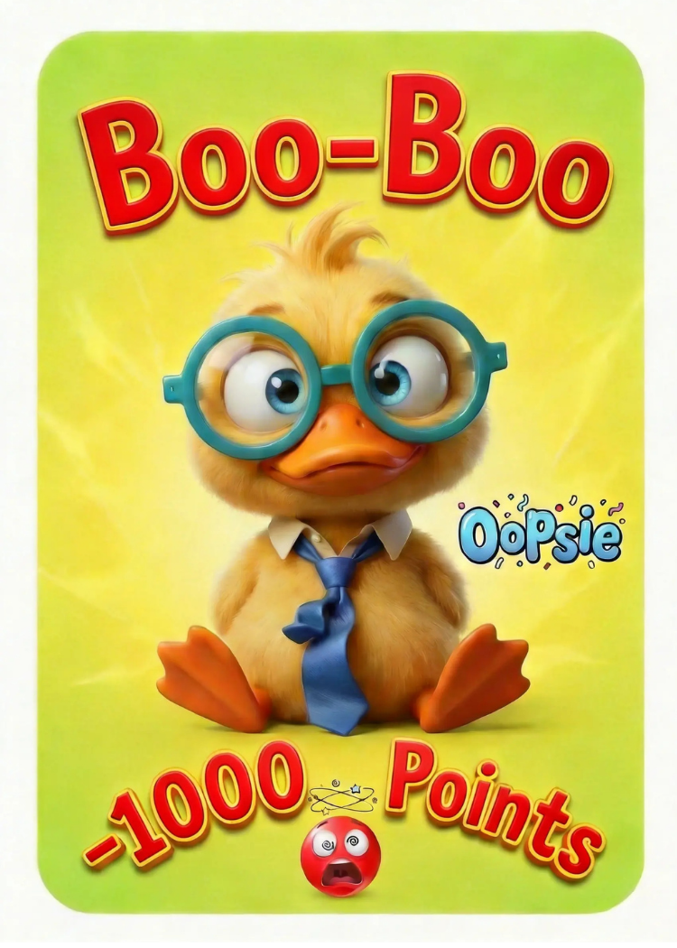Bird Brain Rummy-Family Card Game