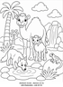 Bible Story Activity Pack: 3-Page Faith & Color Set-02 (Only $2)