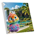 Bird Brain Rummy: Candy Limited-Edition 8x8 Framed Canvas Print