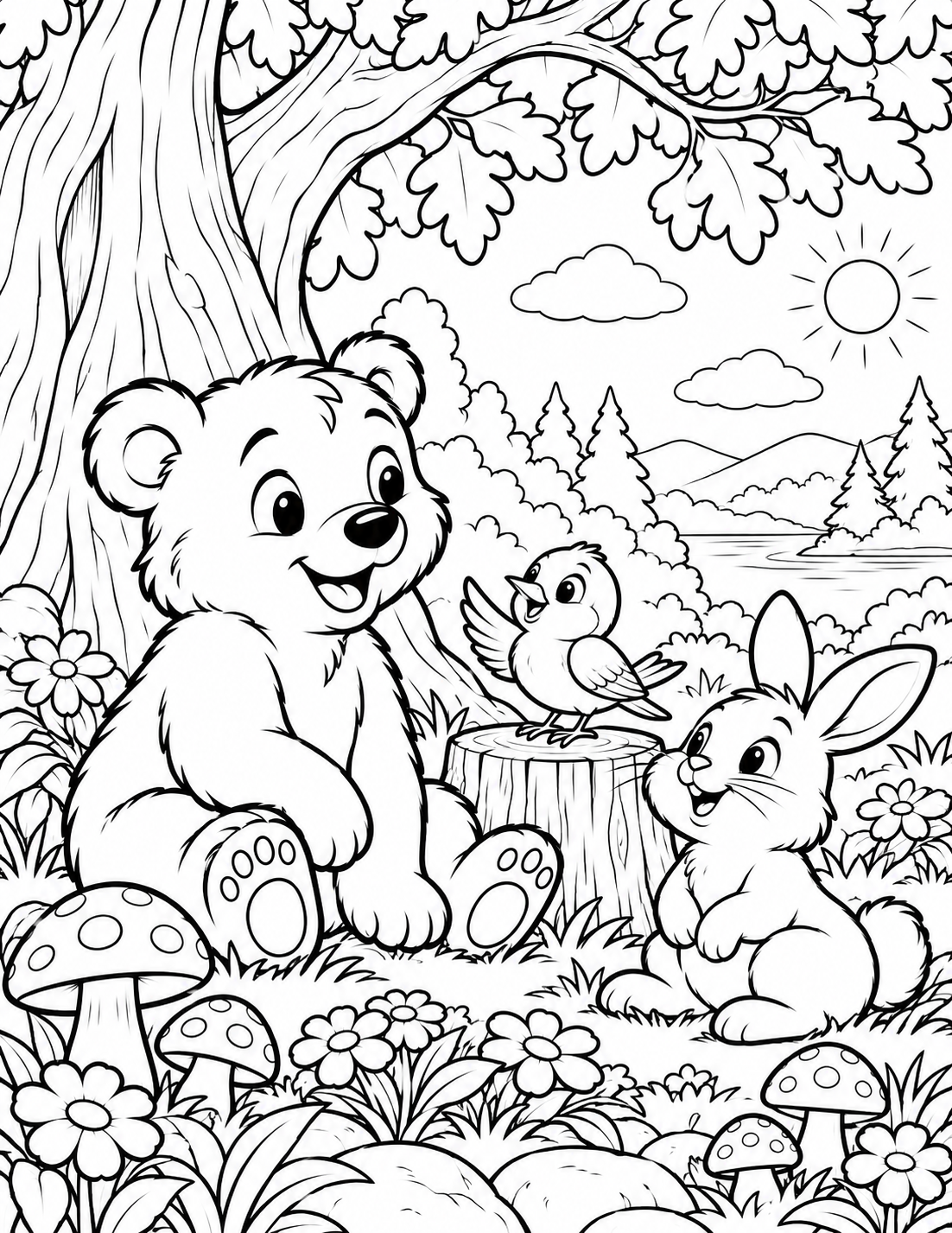 Nature Adventures Vol. 1:   20 Printable Children’s Activity Pages