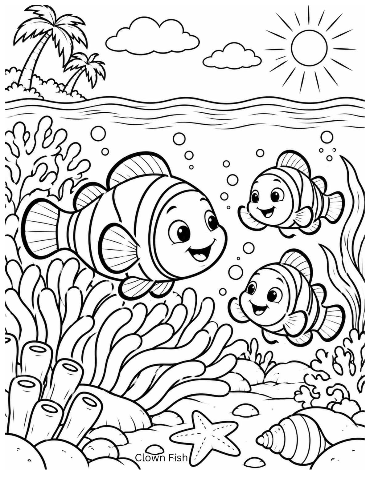 FREE: 10-Page Early Learners Printable Coloring Pack (Ages 4–8) – Instant Download
