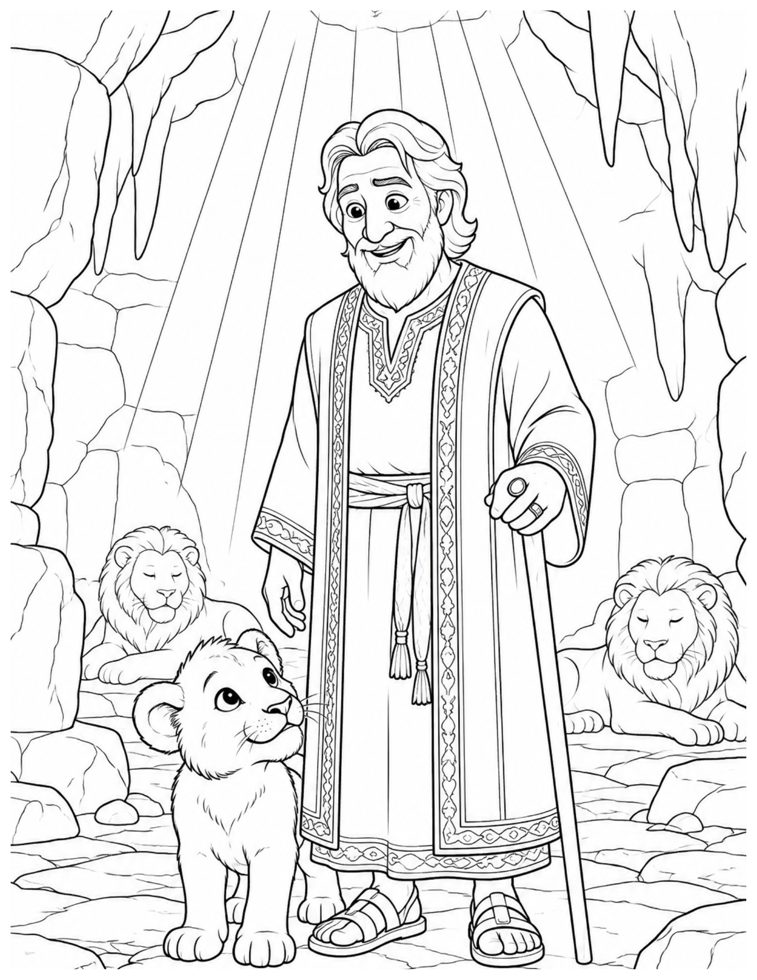 My Coloring and Story Book-Edition One-The Bible