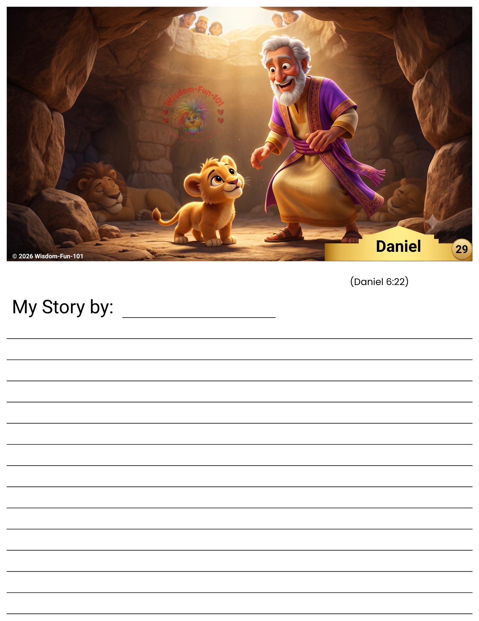 My Coloring and Story Book-Edition One-The Bible