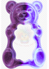 Neon Gummy Bear PNG Frames – 17 Electric Trading Card Borders (2.5x3.5")