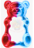 Neon Gummy Bear PNG Frames – 17 Electric Trading Card Borders (2.5x3.5")