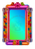 Neon Gummy Bear PNG Frames – 17 Electric Trading Card Borders (2.5x3.5")