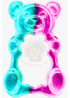 Neon Gummy Bear PNG Frames – 17 Electric Trading Card Borders (2.5x3.5")