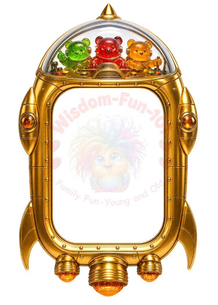 Neon Gummy Bear PNG Frames – 17 Electric Trading Card Borders (2.5x3.5")