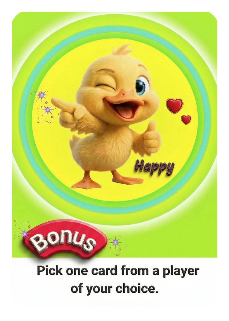 Bird Brain Rummy-Family Card Game