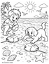 FREE: 10-Page Early Learners Printable Coloring Pack (Ages 4–8) – Instant Download