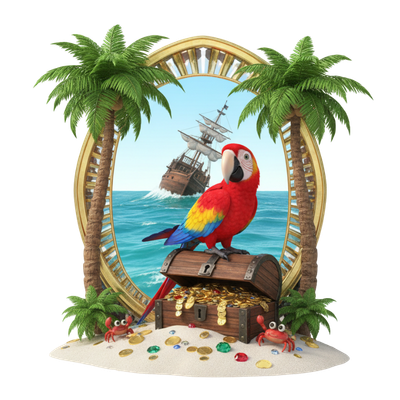 Marine Cartoon Photo Graphics-PNG-Digital Download
