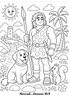 Bible Story Activity Pack: 3-Page Faith & Color Set-02 (Only $2)