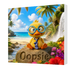 Oopsie: The Ultimate Boo-Boo Card – Limited Edition 8x8 Framed Canvas Print