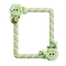 Cute Flower Transparent Frames-PNG (Two Digital downloads) (code-11)