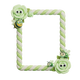 Cute Flower Transparent Frames-PNG (Two Digital downloads) (code-11)