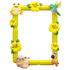 Cute Flower Transparent Frames-PNG (Two Digital downloads) (code-11)