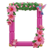 Hibiscus PNG Graphic Frame Set (7 Digital Downloads (code-09))