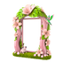 Flowers and Birds PNG Frame Set (4 Digital Downloads)  (code-07)