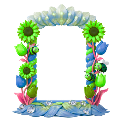 Oval Graphic Frame Set (5 Digital Downloads ) (code-06)