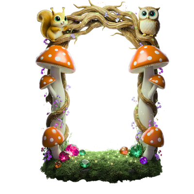 The Triple Oval Graphic Frame Set (3 Digital Downloads) (code-05)