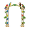 Colorful Oval Transparent Frames (8 Digital Downloads) (code-03)