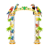 Colorful Oval Transparent Frames (8 Digital Downloads) (code-03)