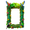 One Set Of Five Transparent Frames—Countless Uses (5 Digital Downloads) (code-02)