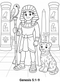 Bible Story Activity Pack: 3-Page Faith & Color Set-03 (Only $2)
