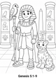 Bible Story Activity Pack: 3-Page Faith & Color Set-03 (Only $2)