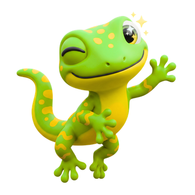 Nature in Technicolor: 9 High-Definition 3D Reptiles & Amphibians (Digital PNG) (code-R02)
