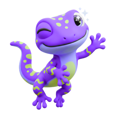 Nature in Technicolor: 9 High-Definition 3D Reptiles & Amphibians (Digital PNG) (code-R02)