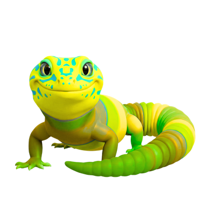 Nature in Technicolor: 8 High-Definition 3D Reptiles & Amphibians (Digital PNG) (code-R01)