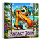 Sneaky John 8x8 Colorful Canvas Print