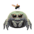 Meet the Friendliest Spiders You'll Ever See!  (7 Digital PNG Graphics)   (code-13)