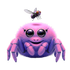 Meet the Friendliest Spiders You'll Ever See!  (7 Digital PNG Graphics)   (code-13)
