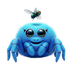 Meet the Friendliest Spiders You'll Ever See!  (7 Digital PNG Graphics)   (code-13)