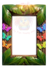 3D Vibrant Insect Card Templates – 17 (2.5x3.5") Framed PNGs with Transparent Centers