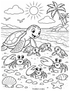FREE: 10-Page Early Learners Printable Coloring Pack (Ages 4–8) – Instant Download