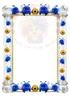 3D Vibrant Insect Card Templates – 17 (2.5x3.5") Framed PNGs with Transparent Centers